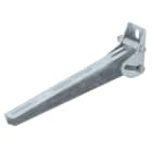 OBO BETTERMANN - AWV 41 FT Mensola Regolabile Staffa a Parete Variabile B410mm Acciaio Zincato Caldo Immersione.