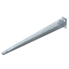 OBO BETTERMANN - Mensola a parete per passerella grigliata in acciaio zincato a caldo per immersione B510mm AW G 15 51 FT.