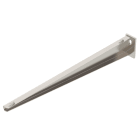 OBO BETTERMANN - Mensola a parete AWG 15 per passerella grigliata B510mm in acciaio inox A4 1.4571 non trattato con ulteriore trattamento.