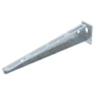 OBO BETTERMANN - Mensola a parete AW 15 31 con piastra di testa saldata B310mm in acciaio zincato a caldo per immersione.
