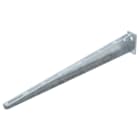 OBO BETTERMANN - Mensola a parete con piastra di testa saldata B560mm in acciaio zincato a caldo per immersione AW15 56 FT.