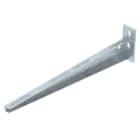 OBO BETTERMANN - Mensola a parete AW 15 41 FT 2L con 2 fori di fissaggio B410mm in Acciaio zincato a caldo per immersione.