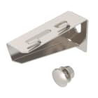 OBO BETTERMANN - Mensola a parete per passerella grigliata B110mm Acciaio, INOX A2 1.4301 non trattato, ulteriore trattamento MWAG 12 11 A2.