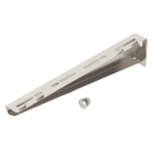 OBO BETTERMANN - Mensola a parete per passerella grigliata B410mm Acciaio, INOX A2 1.4301 non trattato, ulteriore trattamento MWAG 12 41 A2.
