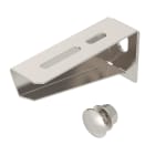 OBO BETTERMANN - Mensola a parete con bullone fissaggio M10x20 B110mm Acciaio Inox A2 1.4301 non trattato ulteriore trattamento MWA 12 11S.