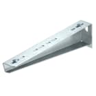 OBO BETTERMANN - Mensola a parete MWAM 12 41 con fissaggio rapido B410mm in Acciaio zincato continuo.