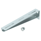 OBO BETTERMANN - Mensola a parete MWA 12 31S con bullone fissaggio M10x25 B310mm in Acciaio zincato continuo.