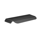 OBO BETTERMANN - Tetto protezione Wallbox Basic/Key 337x147x45 Acciaio INOX A2 1.4301 laccato nero.
