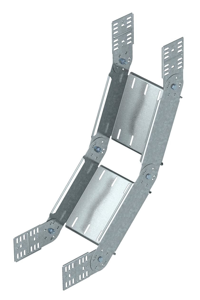 OBO BETTERMANN - Curva regolabile verticale 85x600 in acciaio zincato continuo RGBV 860 FS.