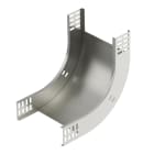 OBO BETTERMANN - Curva verticale 90° salita 60x400 in acciaio inox A2 1.4301 non trattato, ulteriore trattamento RBV 640 S.