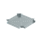 OBO BETTERMANN - Derivazione a croce 60x400 con connettore rapido in acciaio zincato continuo.