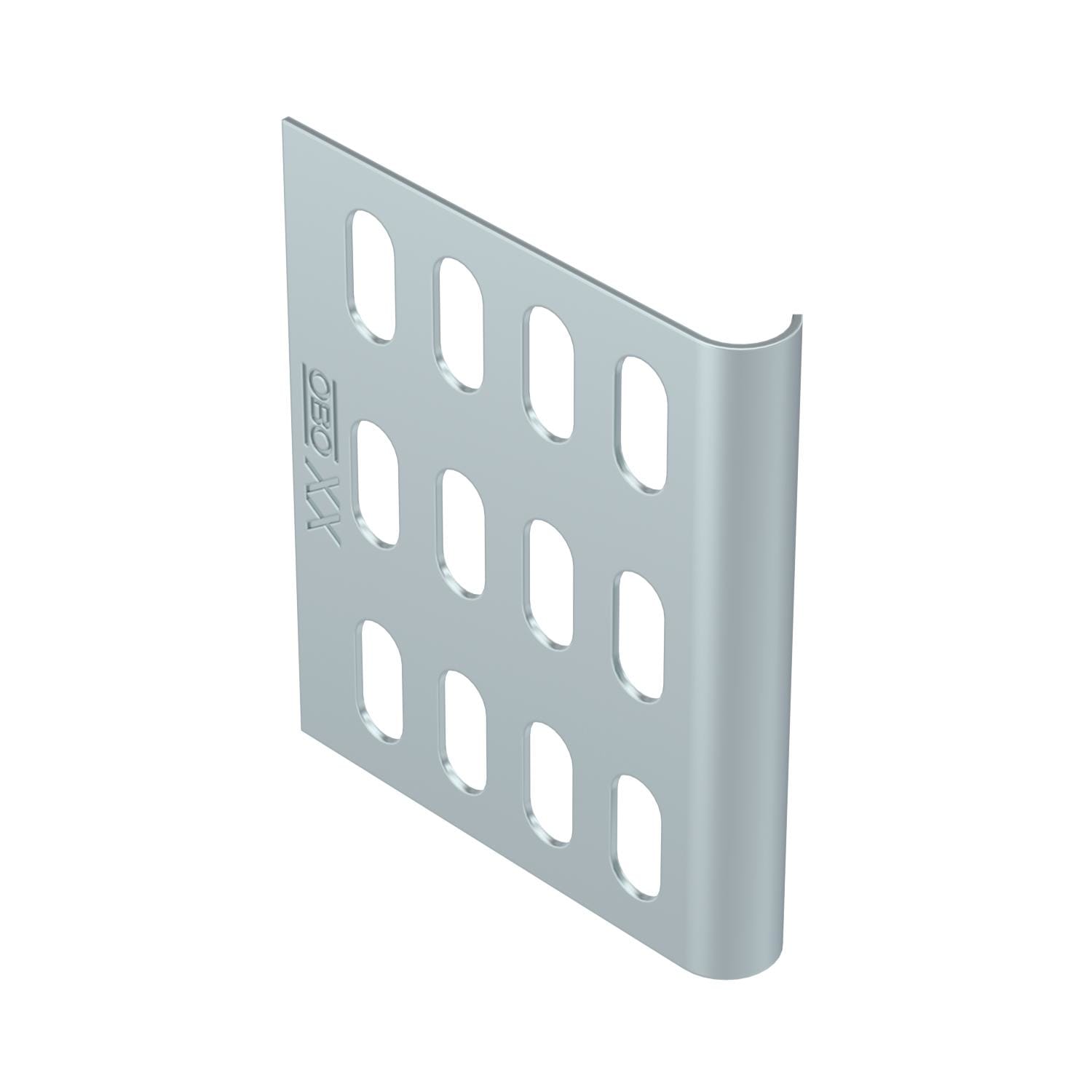 OBO BETTERMANN - Piastra laterale per passerella SEB 85mm in Acciaio zincato continuo. 7083008