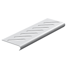 OBO BETTERMANN - Piastra protezione terminale per passerella B200mm in Acciaio INOX A2 1.4301 non trattato con ulteriore trattamento.