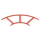 OBO BETTERMANN - Slb 90 42 300 Sg Curva 90 con piolo trapezoidale B306mm Acciaio fondo applicato a caldo.