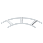 OBO BETTERMANN - Slb 90 42 150alu curva 90 con piolo trapezoidale b156mm alluminio decapato.