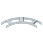 OBO BETTERMANN - Slb 90 62 100 Ft Curva 90° Con Piolo Trapezoidale B110mm Acciaio Zincato A Caldo Per Immersione.
