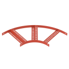 OBO BETTERMANN - Curva 90° con piolo Z B410mm Acciaio fondo applicato a caldo.