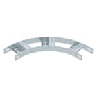 OBO BETTERMANN - Curva 90° con piolo Z B110mm in acciaio zincato a caldo per immersione SLZB 90 100 FT.
