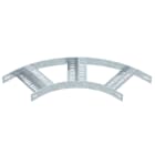 OBO BETTERMANN - Curva 90° con piolo Z B210mm in Acciaio zincato a caldo per immersione per SLZB 90 200 FT.