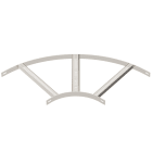 OBO BETTERMANN - Curva 90° con piolo trapezoidale B510mm Acciaio INOX A2 1.4301 non trattato ulteriore trattamento SLB 90 62 500 A2.