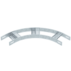 OBO BETTERMANN - Curva 90° con piolo Z B106mm in Acciaio zincato a caldo per immersione SLZB L 90 100 FT.