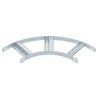 OBO BETTERMANN - Curva 90° con piolo Z B206mm Acciaio zincato a caldo per immersione.
