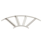 OBO BETTERMANN - Curva 90° con piolo Z B506mm Acciaio, INOX A2 1.4301 non trattato, ulteriore trattamento.