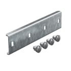 OBO BETTERMANN - SLV 52 FT connettore lineare con bulloni per pass. scaletta SLZ L 170x52 acciaio zincato caldo immersione.