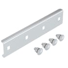 OBO BETTERMANN - SLV 62 connettore lineare con bulloni per passare scaletta SLZ e SL alluminio.