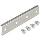 OBO BETTERMANN - SLV 62 A4 connettore lineare con bulloni per pass. scaletta SLZ e SL 62 210x62 acciaio inox 1.4571.