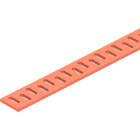 OBO BETTERMANN - Profilato di sospensione 40x3000x5 in acciaio con fondo applicato a caldo, FESP Q 40 5 SG.