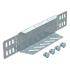 OBO BETTERMANN - RWEB 610 DD Riduttore/Terminale Profilo per passerella 60x100 in Acciaio zincato a nastro Double Dip, zinco/alluminio.