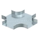 OBO BETTERMANN - Derivazione a croce orizzontale, tipo rotondo 110x500 in acciaio zincato a caldo per immersione RK 150 FT.