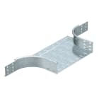 OBO BETTERMANN - Derivazione laterale a T rotonda 85x400 in Acciaio zincato a caldo per immersione RAA 840 FT.