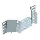 OBO BETTERMANN - Derivazione laterale a T con 2 connettori angolari 110x300 in Acciaio zincato a caldo per immersione RAA 130 FT.