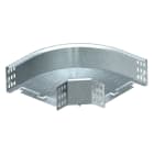 OBO BETTERMANN - Curva 90° connettore orizzontale angolo 85x200 Acciaio zincato caldo immersione RB 90 820 FT.