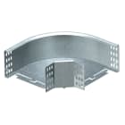 OBO BETTERMANN - RB 90 130 FT Curva 90 connettore orizzontale angolo 110x300 Acciaio zincato caldo immersione.