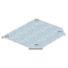 OBO BETTERMANN - DFT 150 FS Coperchio, derivazione a T con bussola per RT 150 B150mm in Acciaio zincato continuo.