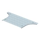 OBO BETTERMANN - Coperchio per derivazione laterale T terminale, per DFAA 400 B400mm in acciaio zincato a nastro Double Dip, zinco/alluminio.