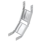 OBO BETTERMANN - Curva regolabile verticale 60x100 in acciaio inox A2 1.4301 non trattato, con ulteriore trattamento.