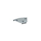 OBO BETTERMANN - Coperchio curva 45° per RBM 45 100 B=100mm Acciaio zincatura a nastro Double Dip, zinco/alluminio.