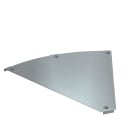 OBO BETTERMANN - Coperchio curva 45° per RBM 45 600 B=600mm Acciaio zincatura a nastro Double Dip, zinco/alluminio.
