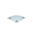 OBO BETTERMANN - Coperchio curva 90 per curva DFBM 90 150 B=150mm Acciaio zincato in continuo.