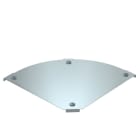 OBO BETTERMANN - Coperchio curva 90° per RBM 90 300 B=300mm in Acciaio zincato continuo.