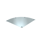 OBO BETTERMANN - Coperchio curva 90° per RBM 90 500 B=500mm Acciaio zincato in continuo.