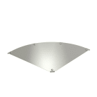 OBO BETTERMANN - Coperchio curva 90° per RBM 90 600 B=600mm Acciaio INOX A2 1.4301 non trattato ulteriore trattamento DFBM 90 600 A2 COPERCHIO CURVA 90.