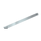 OBO BETTERMANN - DFAAM 600 DD Coperchio, derivazione laterale T per RAAM 600 B=600mm in acciaio zincato a nastro Double Dip, zinco/alluminio.