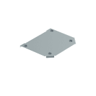 OBO BETTERMANN - DFTM 200 FS coperchio, derivazione a T per RTM 200 B=200mm in acciaio zincato continuo.