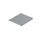 OBO BETTERMANN - DFTM 400 DD Coperchio, derivazione a T per RTM 400 B=400mm in Acciaio zincatura a nastro Double Dip, zinco/alluminio.