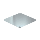 OBO BETTERMANN - Coperchio incrocio per DFKM 500 e RKM 500, B=500mm in Acciaio zincato a nastro Double Dip, zinco/alluminio.